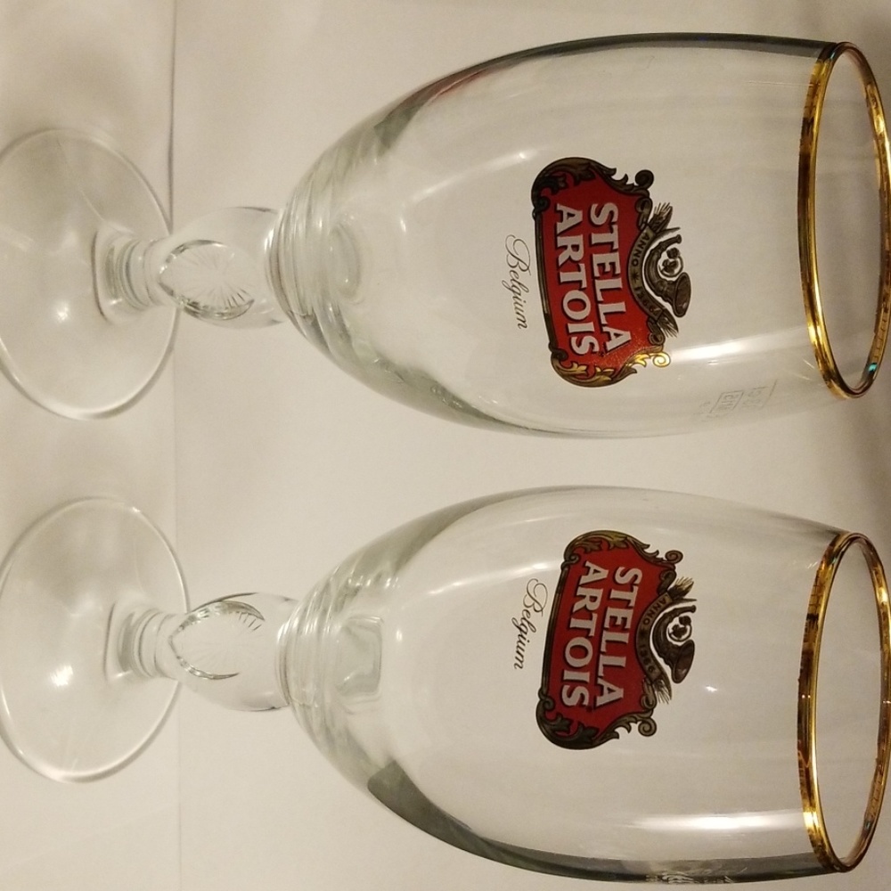 Stella Artois Champagne glasses